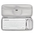 thumbnail image 1 of Funda para Teclado Aproca para Logitech Pebble 2 Combo Gris, 1 of 9