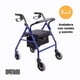 thumbnail image 2 of Andadera Ortopedica 2 En 1 Multifuncional Azul Marthing Andador y Asiento Con Ruedas y Frenos Andadera Plegable Para Adulto Mayor, Segura Comoda y Practica, Apoyo Silla Ruedas Todo Terreno Azul, 2 of 8