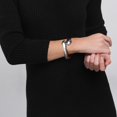 thumbnail image 4 of Brazalete tipo brazalete Joya Love Chunky Silver para mujer, 4 of 6
