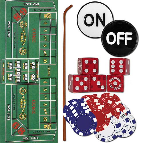 Cyber-Deals Wide Selection of 19mm Craps Dice Authentic Las Vegas Casino Table-Played