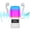 White, variant on Wireless Earbuds Bluetooth Headphones, 50H Playtime Ear Buds with Mic, LED Digital Charging Waterproof, IPX7 Display Case, D