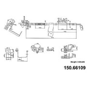 hummer h2 brake hydraulic hose