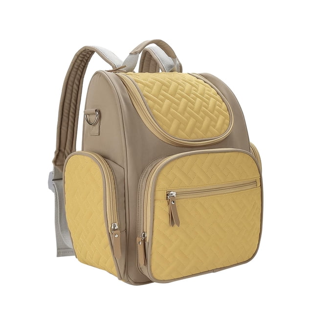 Bolsa de pañales Mochila Artículos esenciales de viaje Bolsa de bebé, Bolsa de hombro Mochila informal Bolsa de pañales, Bolsa de bebé para mamá para marrón