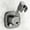 Gray, variant on MOJEA 360° Swivel Shower Head Holder with Strong Suction Cup, Adjustable No Drill