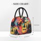 thumbnail image 2 of Fotbe World Map Guitar Illustration Bolsa de Almuerzo con Estampado, Lonchera Aislada, Contenedor de Comida Reutilizable Tipo Cooler a Prueba de Fugas, 2 of 6