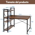 thumbnail image 2 of Escritorio Armable con Repisas, Superficie Amplia de Trabajo y Diseño Funcional para Home Office u Oficina, 2 of 5