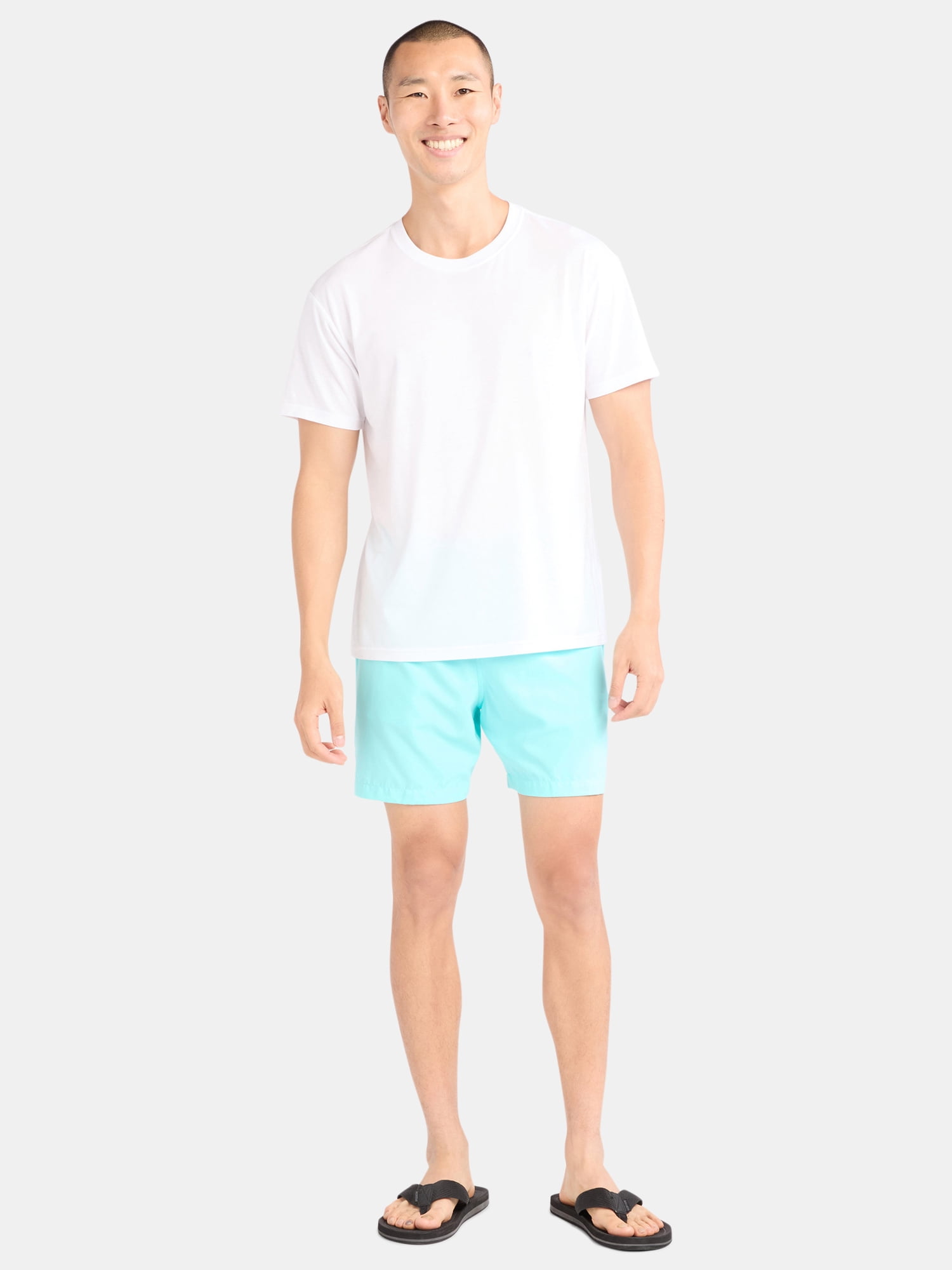 George Men's and Big Men's Swim Trunks, 6" Inseam, Sizes S-5XL