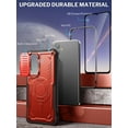 thumbnail image 5 of ExoGuard for Samsung Galaxy S23 FE Case, Phone Case with Screen Protector and Kickstand (Red), 5 of 6