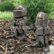 thumbnail image 3 of Adornos de resina de caballeros soldados y gnomos de la guardia Adornos de jardín de caballeros y gnomos de la guardia, 3 of 5