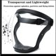 thumbnail image 5 of Protector facial súper protector – Visera protectora de cara completa, máscara facial transparente y duradera, protector facial reutilizable antivaho HD – para hombres, mujeres y adultos, 5 of 5