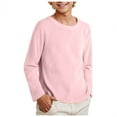 thumbnail image 3 of Gubotare Boys Long Sleeve Shirts Graphic Boys Crew Neck Long Sleeve T-Shirt Little Boys & Big Boys Size 4T 5T (Pink,4-5 Years), 3 of 7