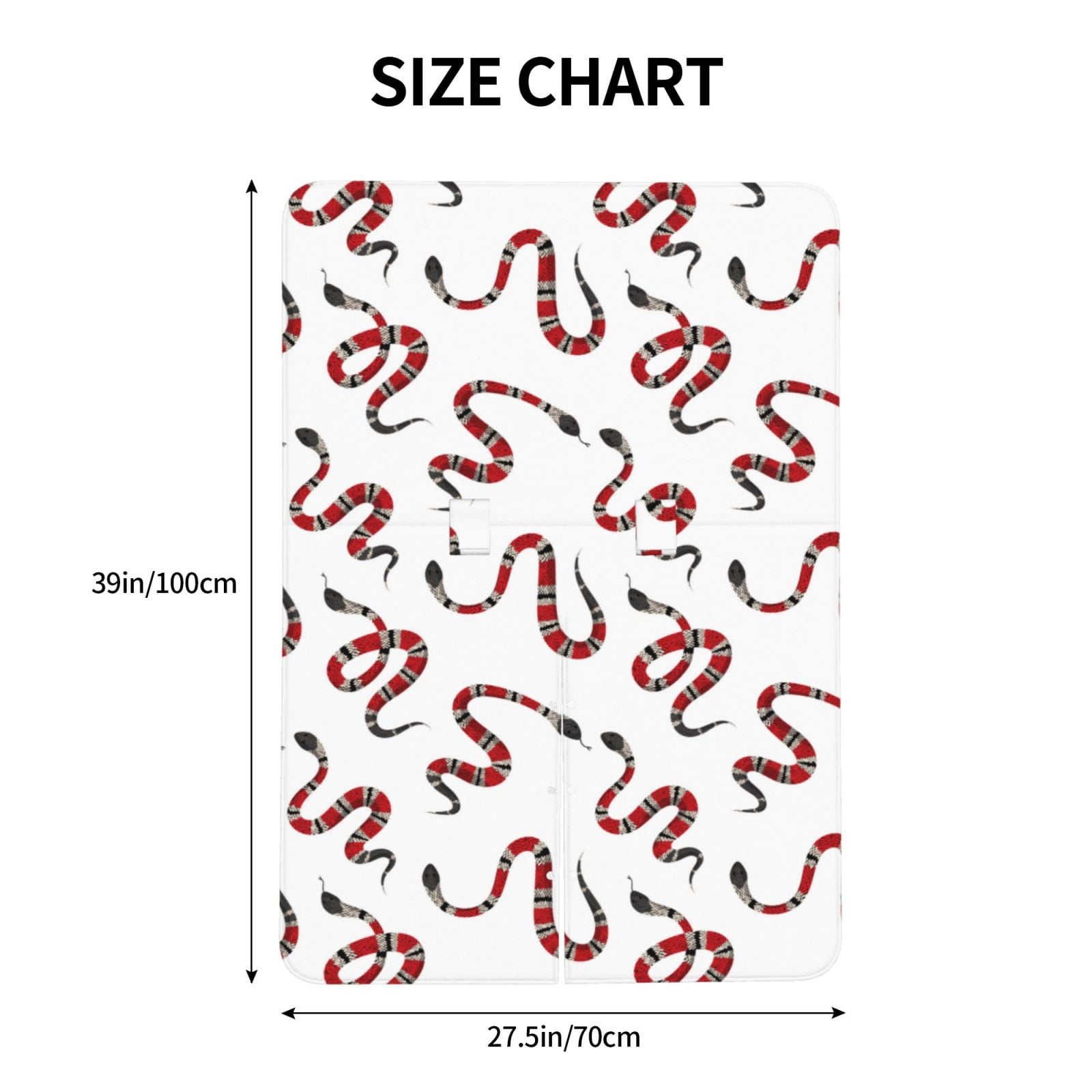 Naloa Red Snake Baby Car Seat Cover, Breathable Baby Carrier Cover, Multiuse Baby Carrier Cover & Nursing Breastfeeding Cover