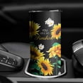 thumbnail image 4 of Sunflowers 20 Oz Insulated Stainless Steel - Insulated Water Bottle- Birthday Gifts for Mom Sister Friends Women, 4 of 5