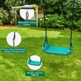thumbnail image 5 of Yardmaster Swing Sets for Backyard Outdoor Steel Swing Set with Swing Seat,Hanging Rings,Glider,Rope Ladder,Basket & Soccer Net, 5 of 8