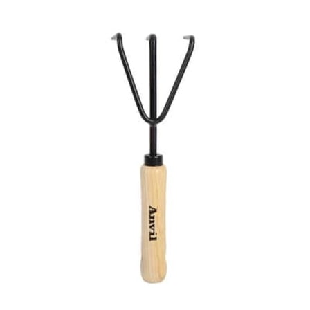 Anvil 5-2/5 In. Wood Handle Hand Cultivator