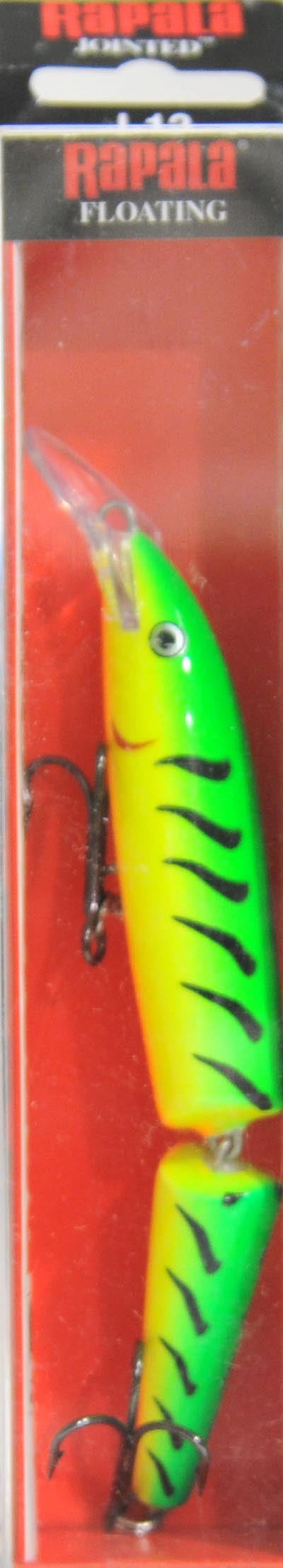 (2 pack) Rapala Jointed Minnow 13 Fishing Lure 5.25" 5/8oz Firetiger