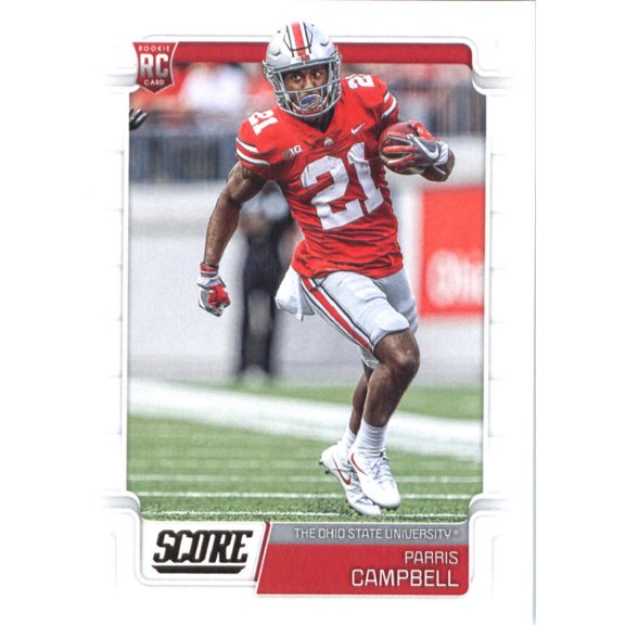 Collectible 2019 Score #351 Parris Campbell RC Rookie Ohio State Buckeyes NFL Football Trading Card