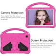 thumbnail image 4 of SaniMore for Samsung Galaxy Tab A8 10.5 Case 2022 SM-X200/X205/X207, Kickstand 3D Heavy Duty Rugged Shockproof Full Body Protective Tablet Case for Samsung Tab A8 10.5 for Kids, Rose, 4 of 8