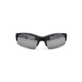 thumbnail image 2 of Xloop Boys Kid Size Expose Lens Warp Around Sport Plastic Sunglasses White Silver Mirror, 2 of 4