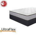 thumbnail image 3 of UltraFlex PARADISE - Natural Heavy Duty Foam Blend, Low Motion Transfer, Comfort+ Cool Gel and Spinal Posture Support Eco-Friendly Mattress (Made in Canada)- With Box Spring Foundation., 3 of 10