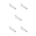 thumbnail image 2 of Decodeary Alimentaire Pinces Partie en Acier Inoxydable Servant des Clips de Cuisine Buffet Domestique Réutilisables en Plein Air Restaurant Tong Type 4 5Set, 2 of 6