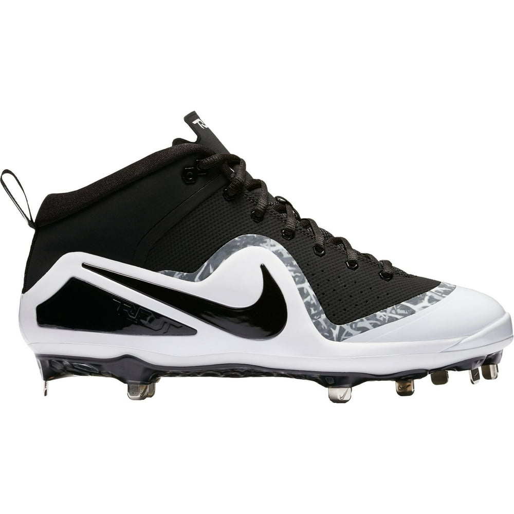 nike baseball cleats all white
