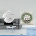 thumbnail image 2 of Adorno Navideño De Ola, Figura De Resina, Escultura Abstracta, Funda De Cojín De Poliéster, Obra De Arte Decorativa Para Dormitorio, Sala De Estar, Sofá, Hogar Y Oficina., 2 of 8