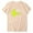 Khaki, variant on WREESH Graphic Print T-Shirt for Women Summer Crew Neck Short Sleeve Blouse Khaki