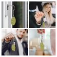 thumbnail image 7 of Naloa Avocado Print Round Keychain Keychain Key Ring, Key Tag, Key Chain Bulk for Gift Accessories (Round), 7 of 7