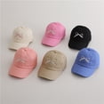thumbnail image 2 of Children Baseball Cap Girls' Sweet Bow Embroidered Hat Summer Outdoor Sun Hats, 2 of 9