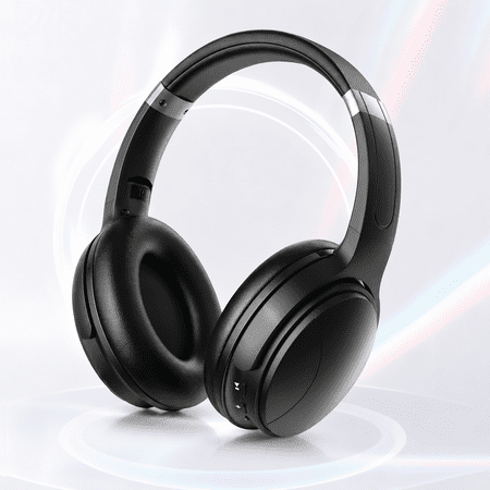 TOPVISION Noise Cancelling Headphones, Wireless Bluetooth Headphones with Clear Calls, Deep Bass, Foldable Headphone for Home Travel Work
