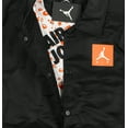 thumbnail image 4 of Jordan Men's Like Mike Gatorade Coaches Jacket Black Orange, 4 of 6