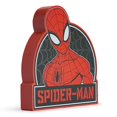 thumbnail image 3 of Placa de pared plateada con diseño de búfalo Spider Man, tamaño web, MDF, 3 of 3
