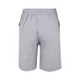 thumbnail image 6 of Women's Casual Cropped Shorts with Side Pockets and Elastic Waist Comfortable Mid Thigh Length for Daily Wear, 6 of 9