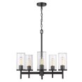 thumbnail image 2 of 5 Light Chandelier in Classic Style 23 inches High By 23.75 inches Wide-Pewter Finish Bailey Street Home 170-Bel-4476380, 2 of 10