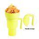 thumbnail image 2 of Gran capacidad Snack Drink Cup Box Bowl Holder Drink Snack Bowl para Cinema Beach, 2 of 3