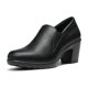 thumbnail image 1 of Zapatos DREAM PAIRS Tacones Bajos y Anchos Slip-On Negros, 1 of 9