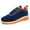 Orangeblue, variant on MAYKX Men's Running Shoes - Lightweight Flyknit Breathable Upper with Cushioned Cotton Insole, Shock-Absorbing Outsole for Running, Gym & Daily Wear