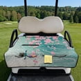 thumbnail image 2 of Whosucclay Cherry Blossom Hummingbird Print Club Car Seat Covers, 4 Pockets Quilted Golf Cart Seat Covers for EZGO 2-Person Seat Carts Portable, 2 of 9