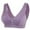 Grey, variant on Daisy Bras For Older Women 2024 Comfortable Convenient Front Closure Button Cotton Bras For Seniors No Underwire Bras