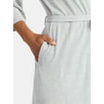 thumbnail image 3 of Lissome Women’s Soft Double Brushed Waffle Knit Wrap Robe, Sizes S-4X, 3 of 4