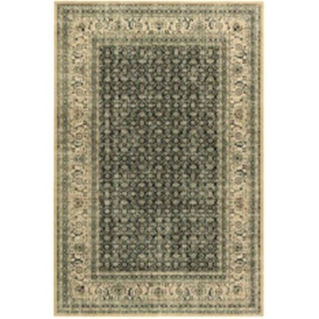 Dynamic Rugs BR71072407501 Brilliant Rugs, Navy - 6.7 x 9.10 in.
