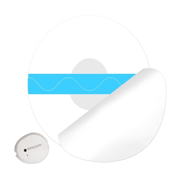 Dexcom G7 Adhesive Patches - LiangMai 20 Pack Waterproof & Transparent Overpatch CGM Stickers for G7 Sensor