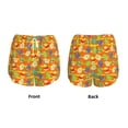 thumbnail image 3 of Goofa Easter eggs Printed Women 2 in 1 Running Shorts,Quick Dry Athletic Workout Shorts,High Waisted Athletic Shorts with Liner Pockets-Medium, 3 of 7