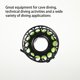 thumbnail image 4 of Carrete de buceo Eigraketly Aluminio Negro Accesorios para Deportes acuáticos, 4 of 6