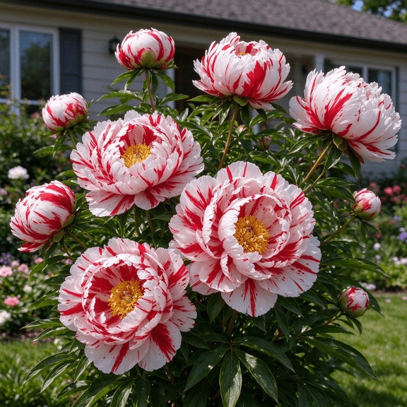 Peony, Low Maintenance - Easy Grow - Ideal for Beds Borders, Plant-Pots and Planters