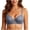 Gray, variant on Bras for Women No Underwire Floral Lace Adjustable Strap Bras Push Up Sculpting Lift Wireless Support Bra