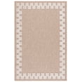 thumbnail image 2 of Safavieh Clayton Hervey Bordered Indoor/Outdoor Area Rug, Natural/Ivory, 5'3" x 7'6", 2 of 10