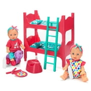 Kid Connection Baby Doll Room Play Set, Blue Eyes, Light Skin Tone