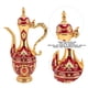 thumbnail image 3 of Juego De Cafetera, Exquisita Artesanía En Relieve, Tetera, Kit De Olla Para Vino, Resistente A La Corrosión, Resistente A Altas Temperaturas, Juego De Cafetera Vintage Para Bodas, 3 of 7